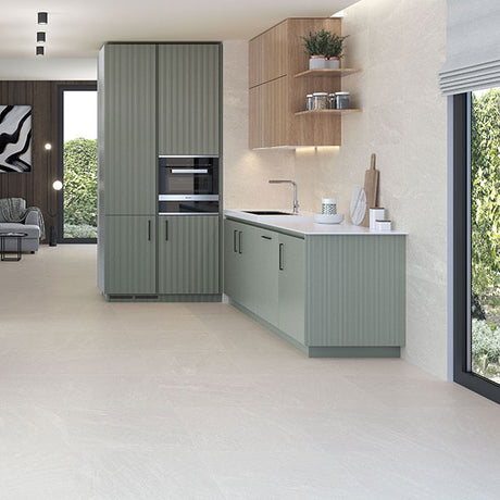 Azulev Slate Stone White Tiles