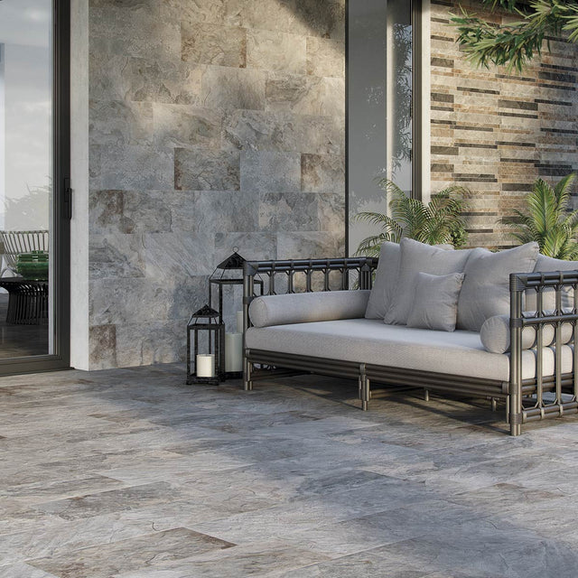 Aurora Gris Rectified Matt Tiles