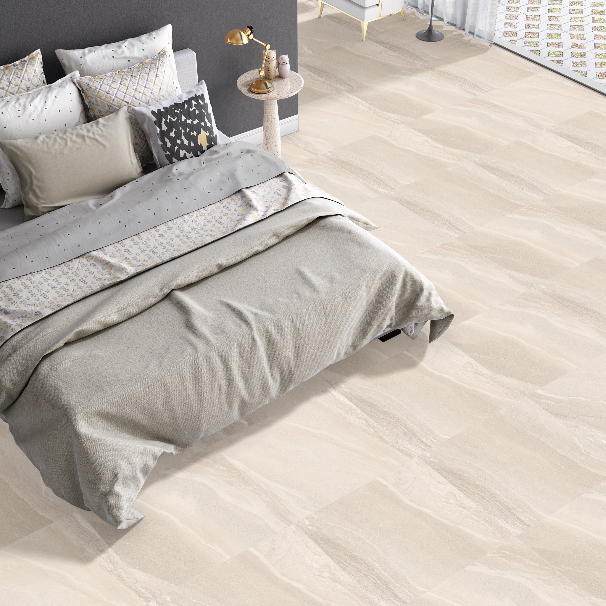 Torino Beige Rectified Tiles