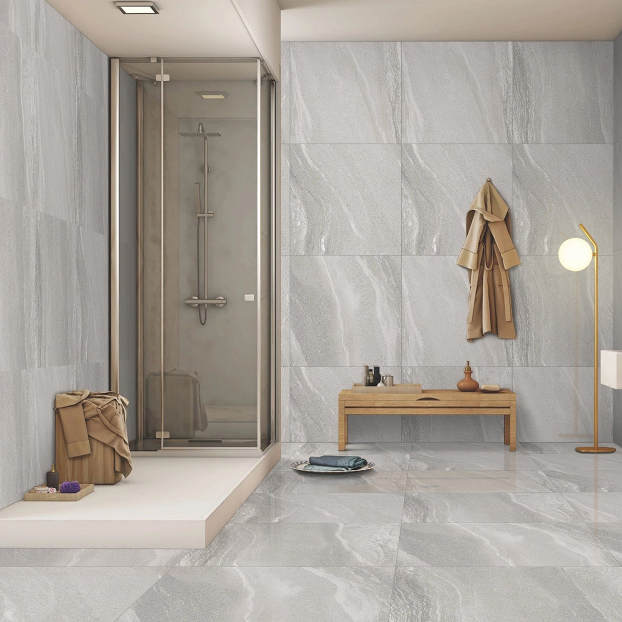 Torino Ice Rectified Tiles