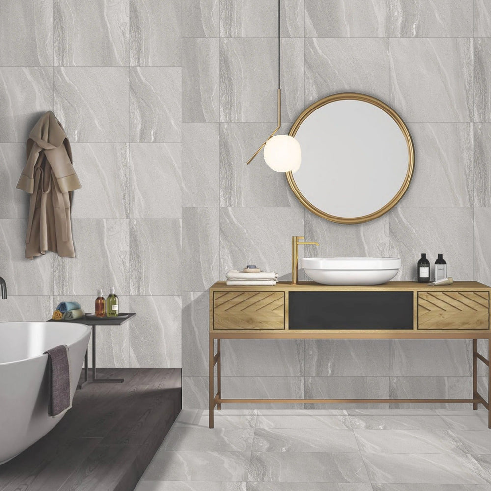 Torino Ice Rectified Tiles