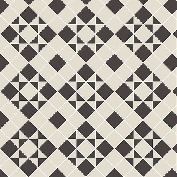 Braemar pattern in Black and White