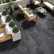 Brazilian Black Rectified Outdoor Tiles 60 x 90cm