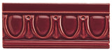 Original Style Egg & Dart Burgundy Border