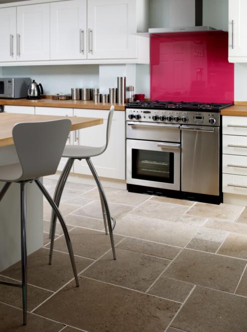 Cafe Plant Tumbled Opus Unfilled Travetine