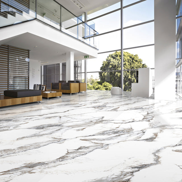 Eterna Grey Polished Tiles