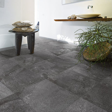 Casalgrande Amazzonia Dragon Black Rectified Tiles