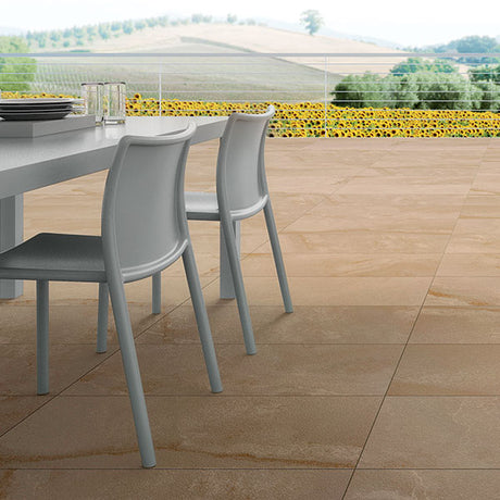 Casalgrande Amazzonia Dragon Brown Rectified Outdoor Tile