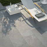 Casalgrande Amazzonia Dragon Grey Rectified Outdoor Tiles