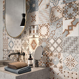 Casalgrande Cementina Multicolor Beige Tiles