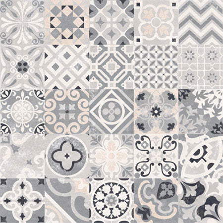 Casalgrande Cementina Multicolor Grigio Tiles