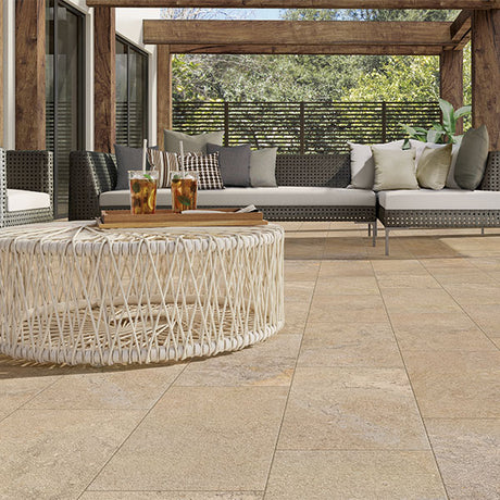 Casalgrande Chalon Beige Rectified Outdoor Tiles