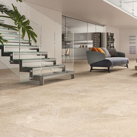 Casalgrande Chalon Cream Rectified Tiles