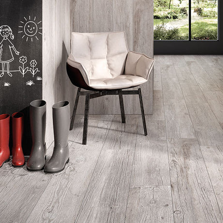 Casalgrande Country Wood Bianco Rectified Tiles