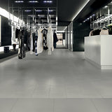 Roomset showing tiles from the Granito 1 Evo range