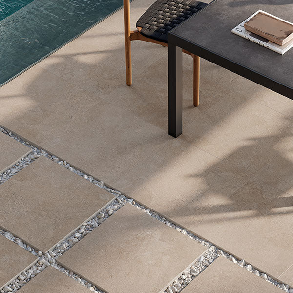 Casalgrande Lithos Tortora Rectified Outdoor Tiles