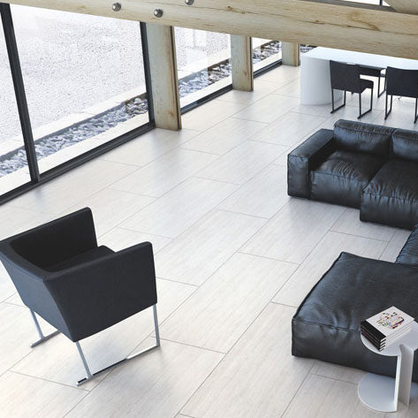 Casalgrande Marmoker Travertino Bianco setting