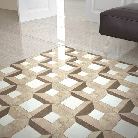 Casalgrande Marmoker Travertino Romano setting