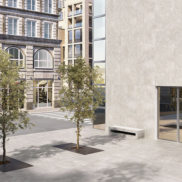 Casalgrande Metropolis Grey Rectified Outdoor Tiles