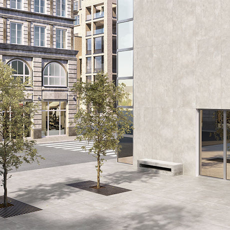 Casalgrande Metropolis Grey Rectified Outdoor Tiles