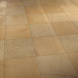 Casalgrande Mineral Chrom Gold setting