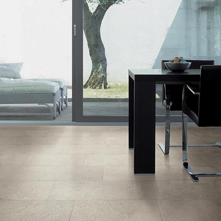 Casalgrande Mineral Chrom White setting