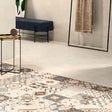 Casalgrande Opus Beige Tiles (pictured with Cementina Multicolor Beige)
