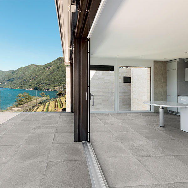 Casalgrande Pietra Baugè Grigia Rectified Outdoor/Indoor Tiles