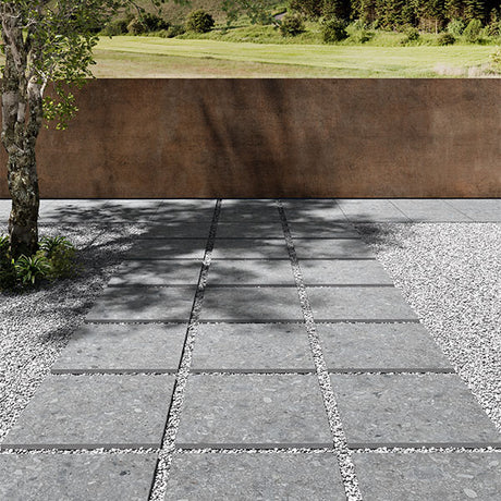 Casalgrande Pietre di Paragone Gré Grigio Rectified Outdoor Tiles