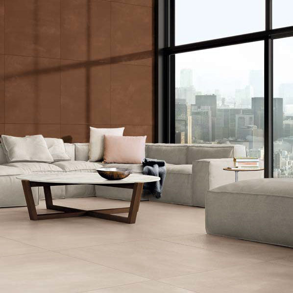 Casalgrande Steeltech Beige setting