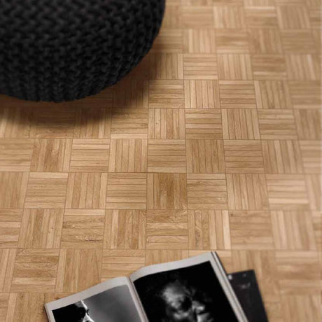 Casalgrande Tavolato Marrone Chiaro setting