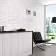 Celestia Bianco Gloss Wall Tile (with coordinating decor)