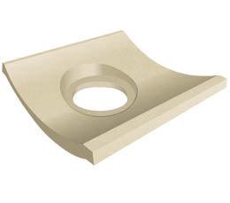 Dorset Woolliscroft Channel Outlet Quartz Tile 148 x 148mm