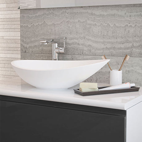 Chapel White Washbowl 564 x 323mm