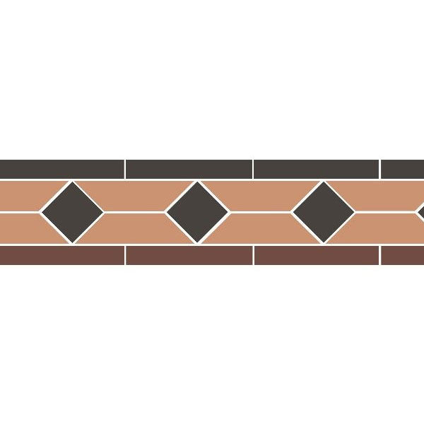 Clare border (Brown Black and Buff)