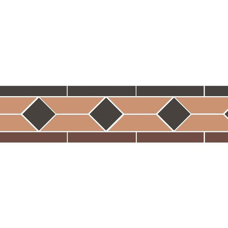 Clare border (Brown Black and Buff)