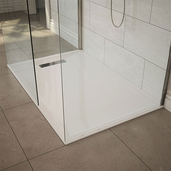 Splash Linear Ultraslim Rectangular Tray & Waste 