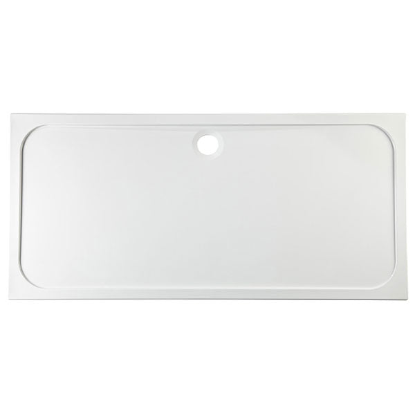 Splash Low Profile Rectangular Tray & Waste 1700 x 900mm
