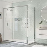 Splash Nuovo Optional Sliding Door with Side Panel