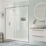 Splash Nuovo Sliding Door (shown in a recess)