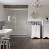 Splash Nuovo Sliding Door (shown in a recess)