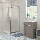 Splash Modo Infold Door (shown with a side panel)