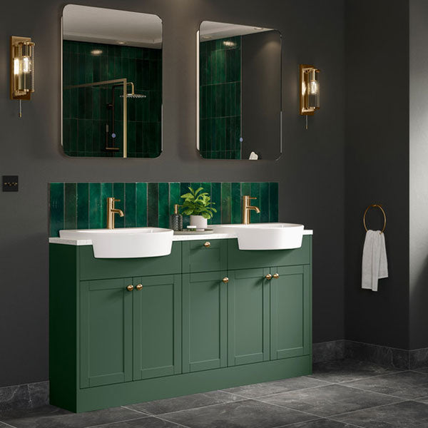 Tabo Linaria 1TH Semi Recessed Basin 555 x 435mm