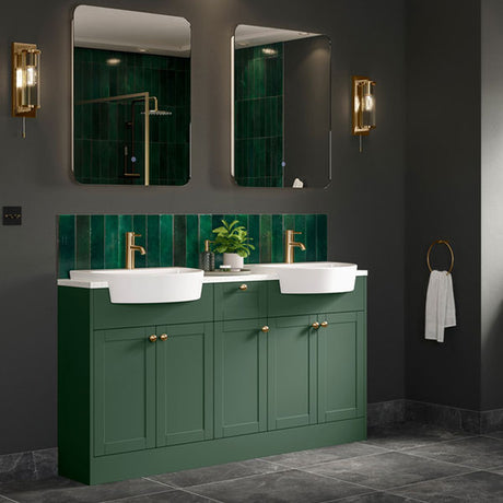 Tabo Linaria 1TH Semi Recessed Basin 555 x 435mm