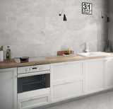 Canyon Elegant Silver Satin Tiles