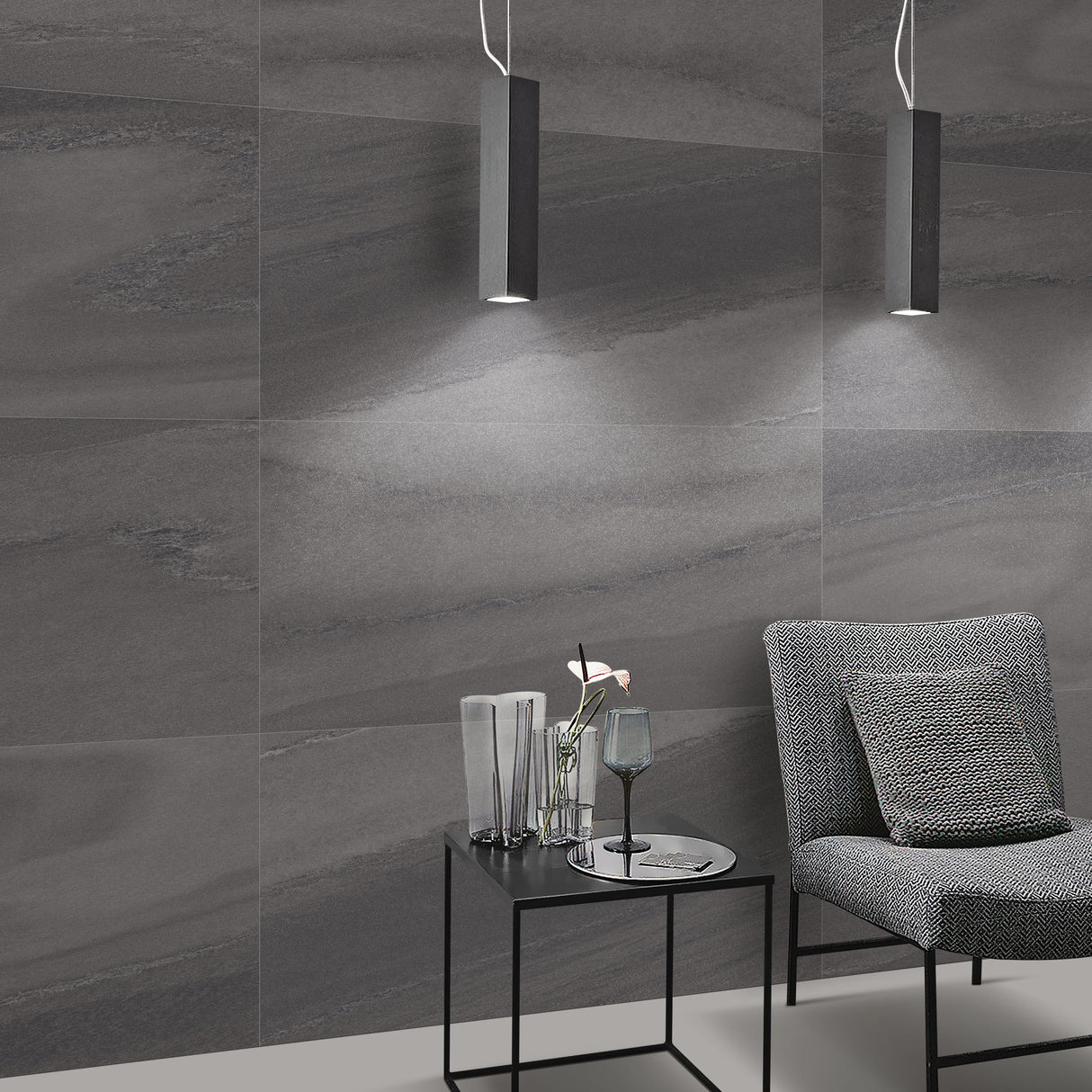 Canyon Urbano Anthracite Satin Tiles