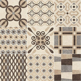 Deco Cementine Mix Light Beige Tiles