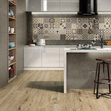 Deco Cementine Mix Light Beige Tiles