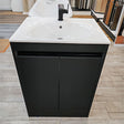 Deuco Floor Standing 2 Door Vanity Basin Unit 600mm with Basin Mixer
