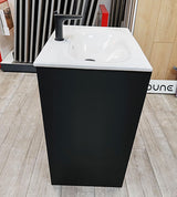 Deuco Floor Standing 2 Door Vanity Basin Unit 600mm with Basin Mixer